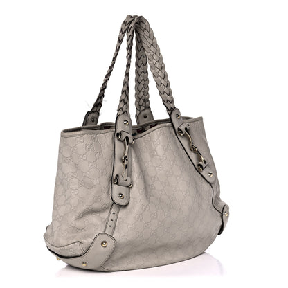 Gucci Guccissima Medium Pelham Shoulder Bag Off White 3 of 12