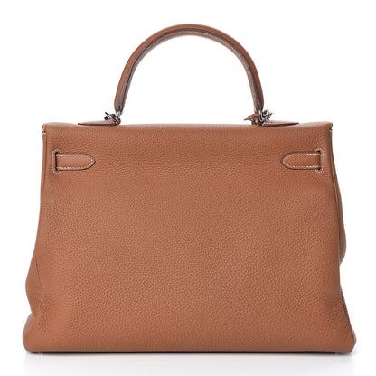 Hermes Togo Kelly Retourne 35 Gold 4 of 37