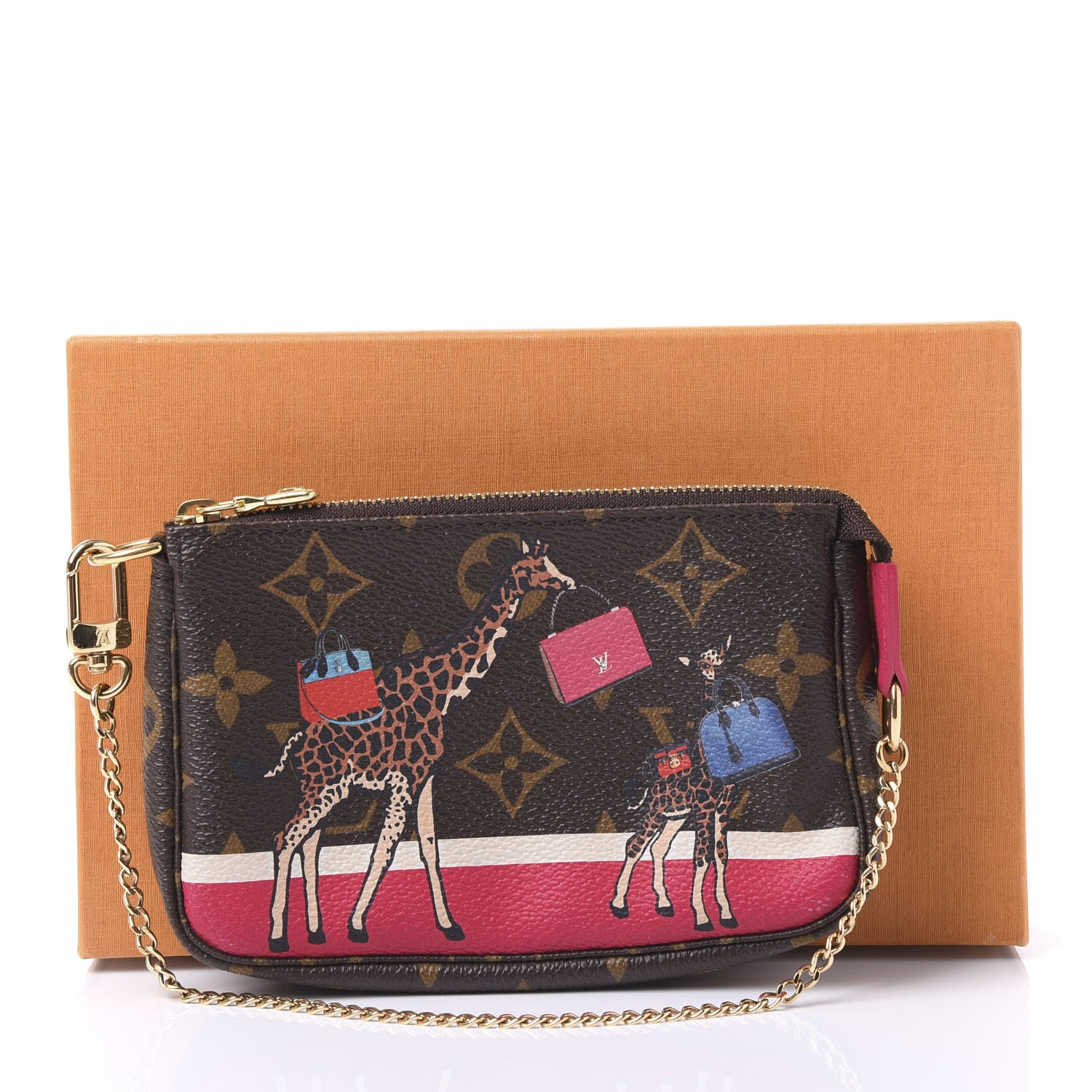 Louis Vuitton Monogram 2017 Christmas Animation Mini Pochette Accessories 10 of 10
