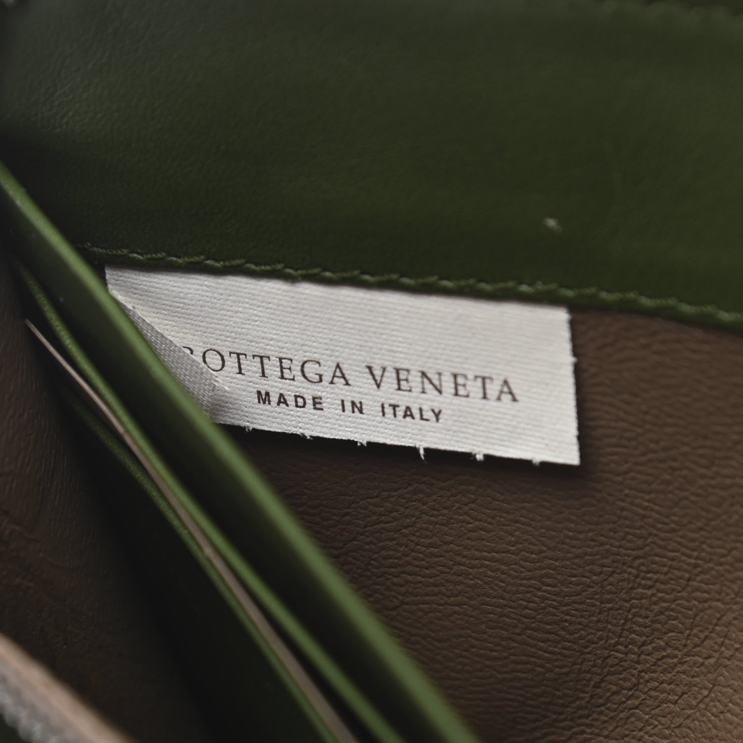 Bottega Veneta Nappa Intrecciato Zip Around Wallet Moss 7 of 9