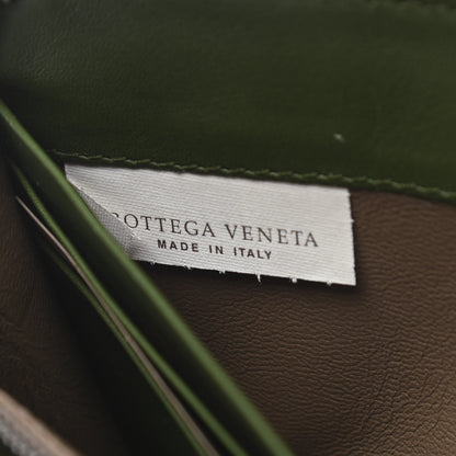 Bottega Veneta Nappa Intrecciato Zip Around Wallet Moss 7 of 9