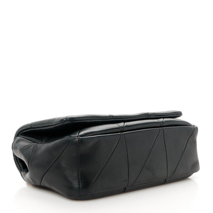 Saint Laurent Lambskin Patchwork Monogram Small Jamie Black Black 4 of 11