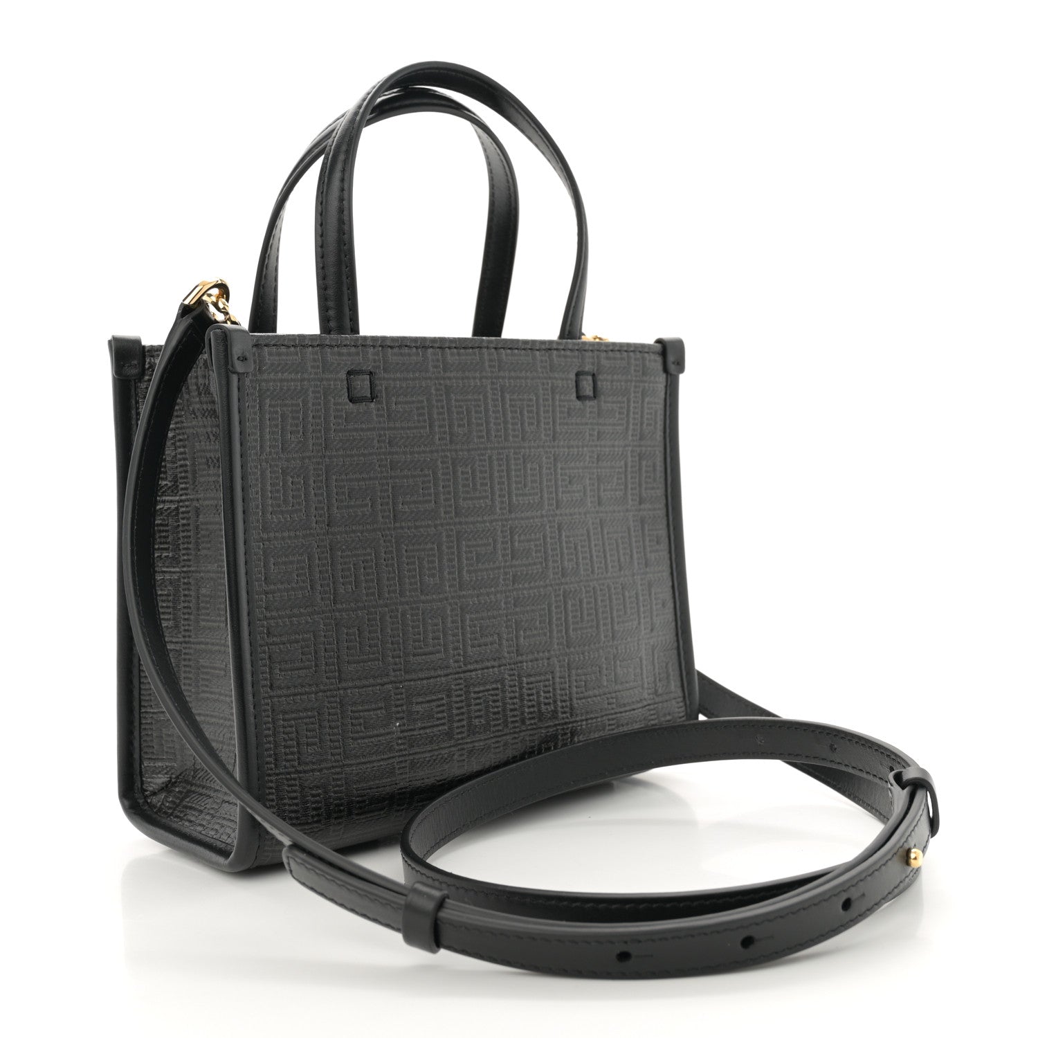 Givenchy Canvas Mini Bond Shopper 4G Tote Black 3 of 11