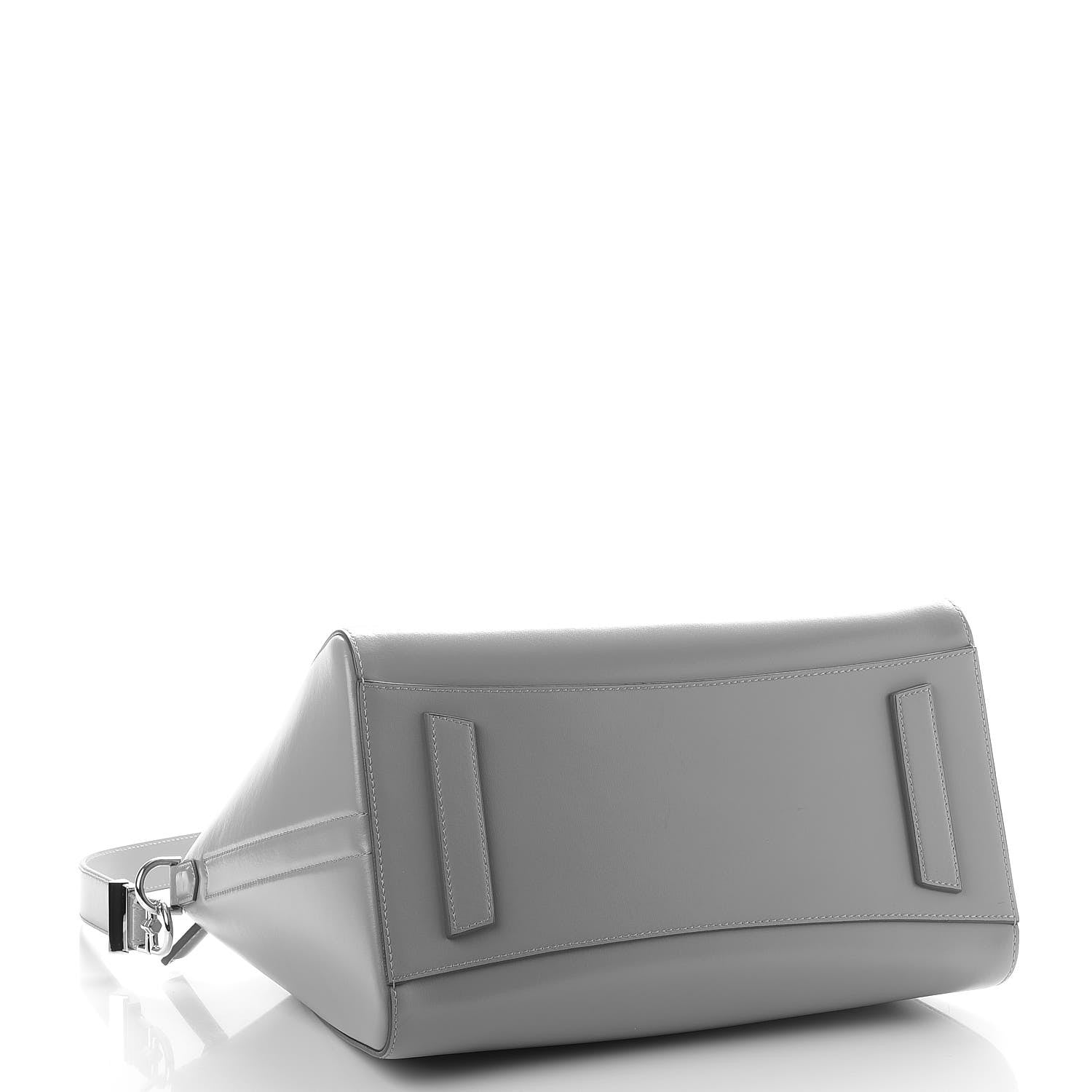 Givenchy Shiny Lord Calfskin Medium Antigona Pearl Grey 5 of 10