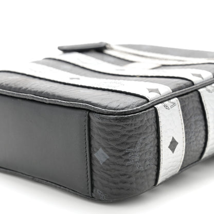 MCM Visetos Spot Crossbody Bag Black 9 of 9