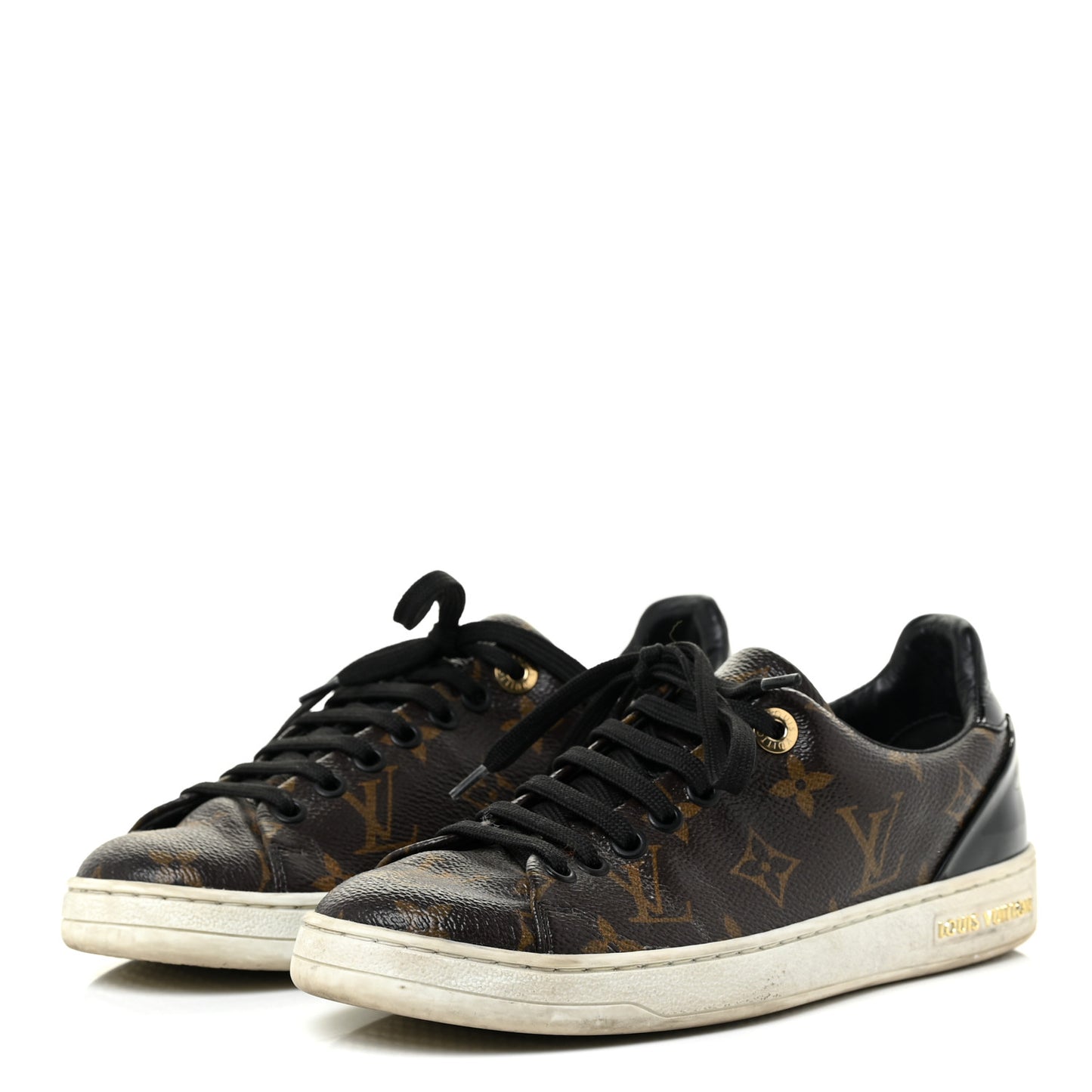 Patent Monogram Frontrow Sneakers 35.5
