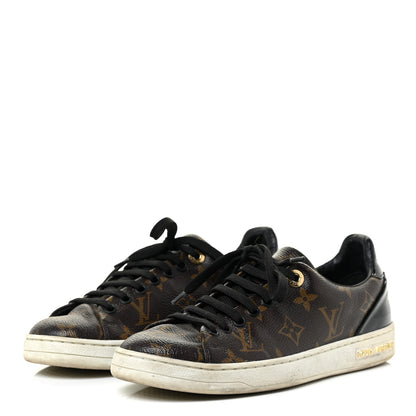 Louis Vuitton Patent Monogram Frontrow Sneakers 35.5 3 of 21