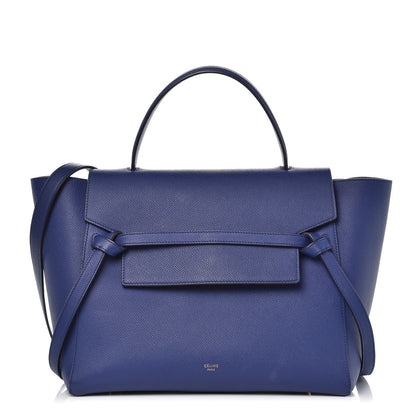 Celine Grained Calfskin Mini Belt Bag Indigo 1 of 12