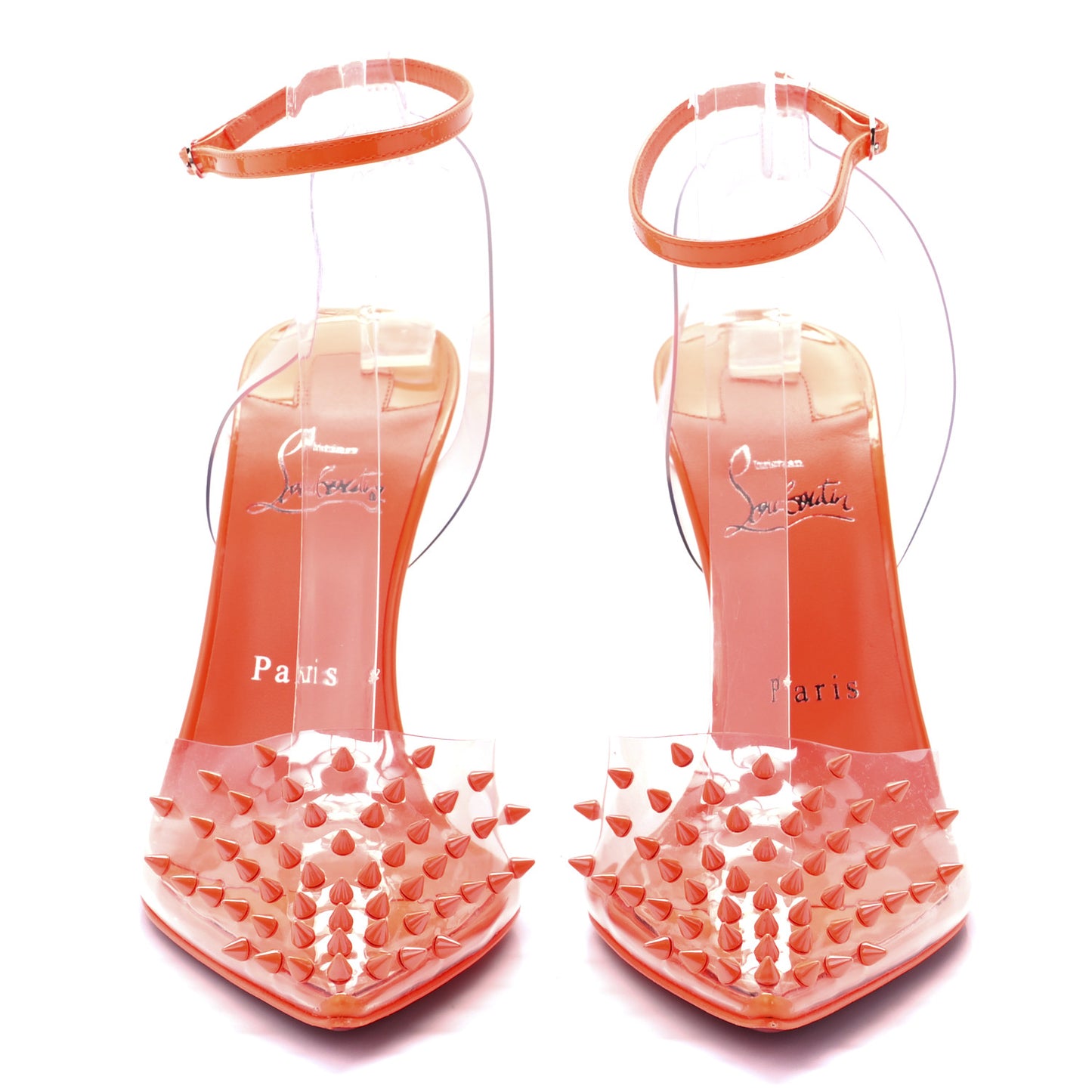 PVC Specchio Spikoo 100 Pumps 39.5 Orange