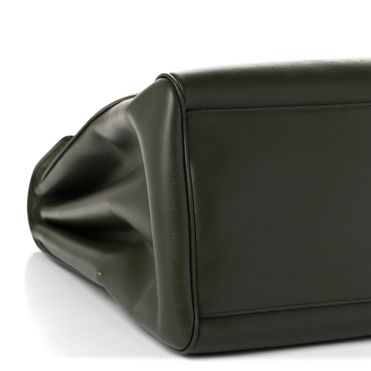 Celine Calfskin Large Soft 16 Bag Khaki 15 of 17