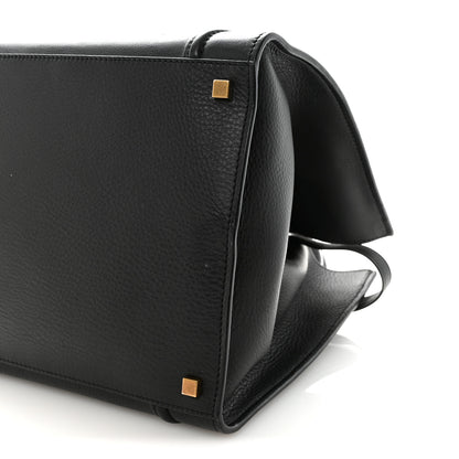 Celine Supple Calfskin Medium Phantom Luggage Black 9 of 9
