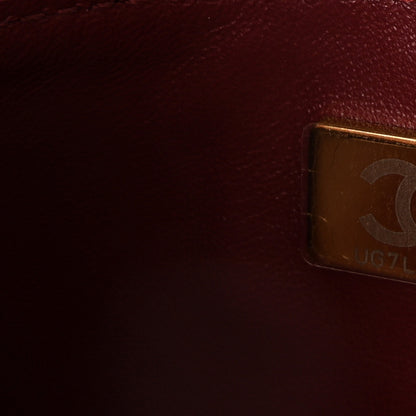 Chanel Grained Calfskin Small Souplissimo Maxi Flap Burgundy 7 of 11