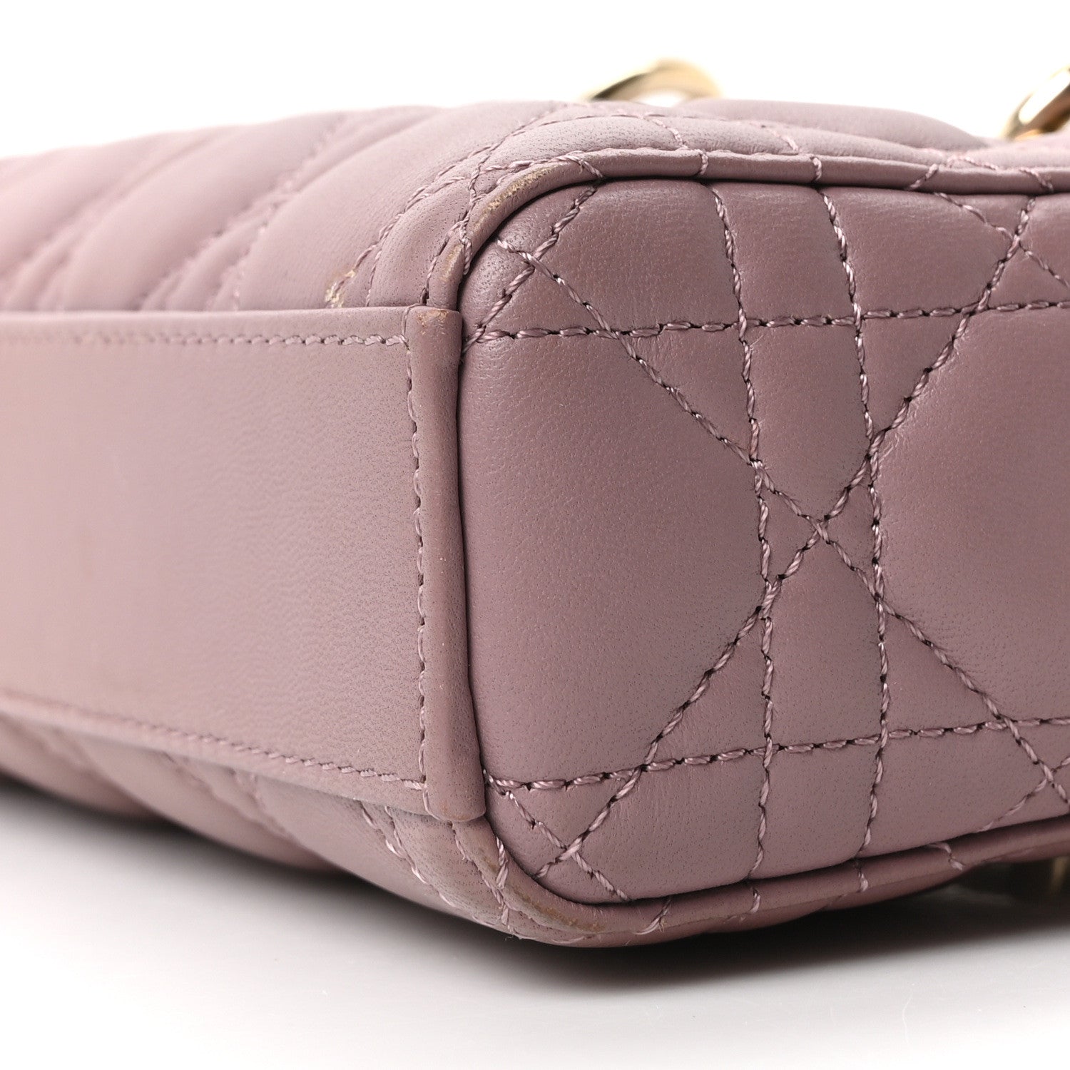 Christian Dior Lambskin Cannage Small Lady D-Joy Peony Pink 9 of 9