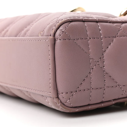 Christian Dior Lambskin Cannage Small Lady D-Joy Peony Pink 9 of 9
