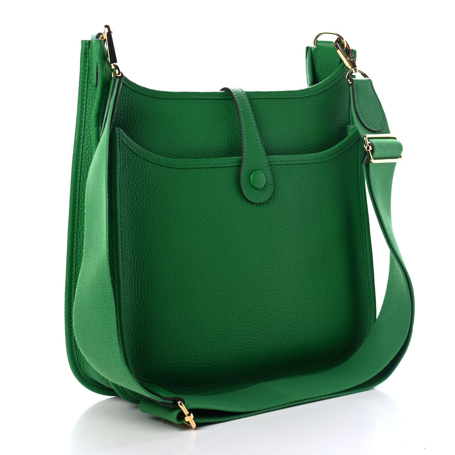 Hermes Taurillon Clemence Evelyne III PM Bambou 2 of 4