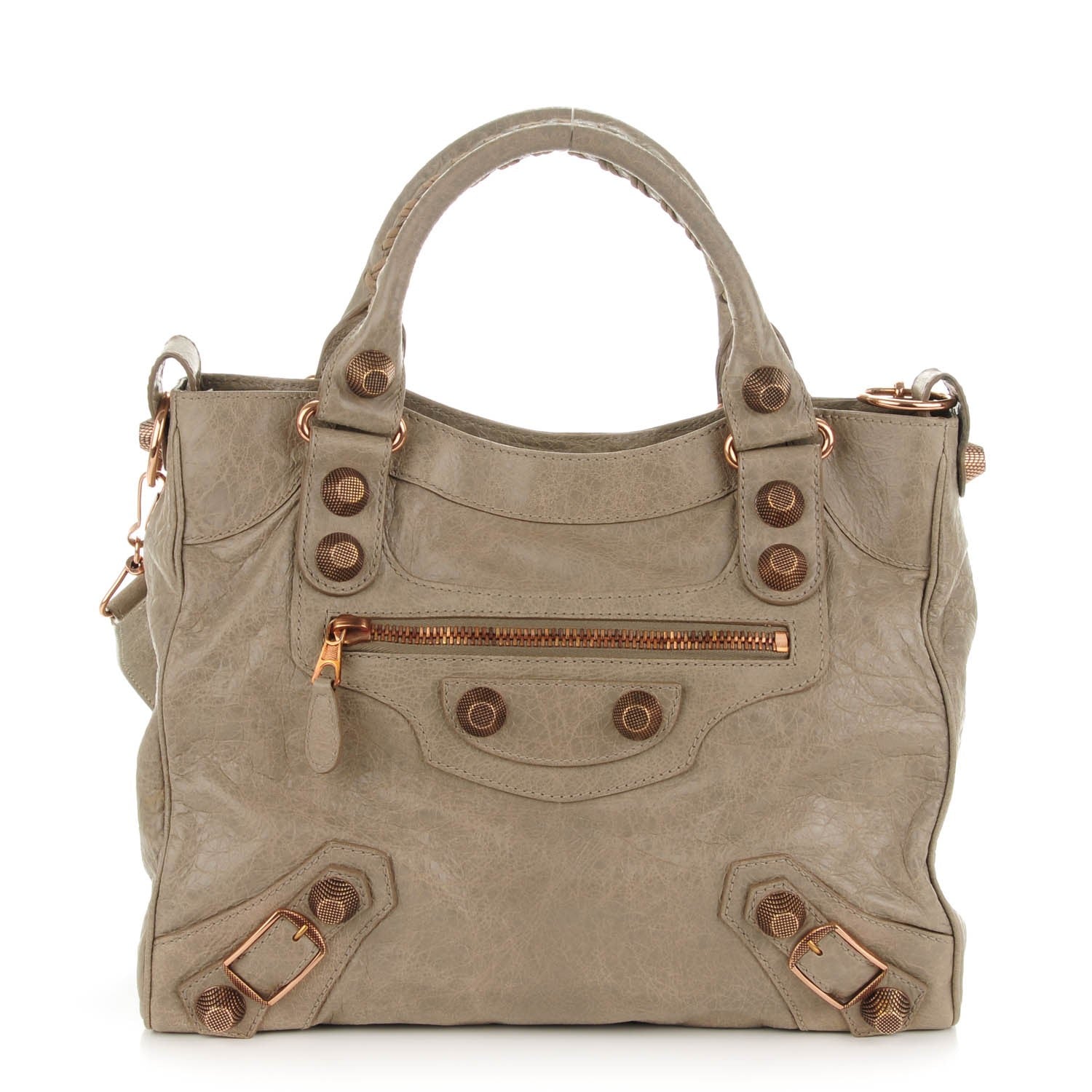 Balenciaga Agneau Giant 21 Rose Gold Hardware Velo Papyrus 1 of 10