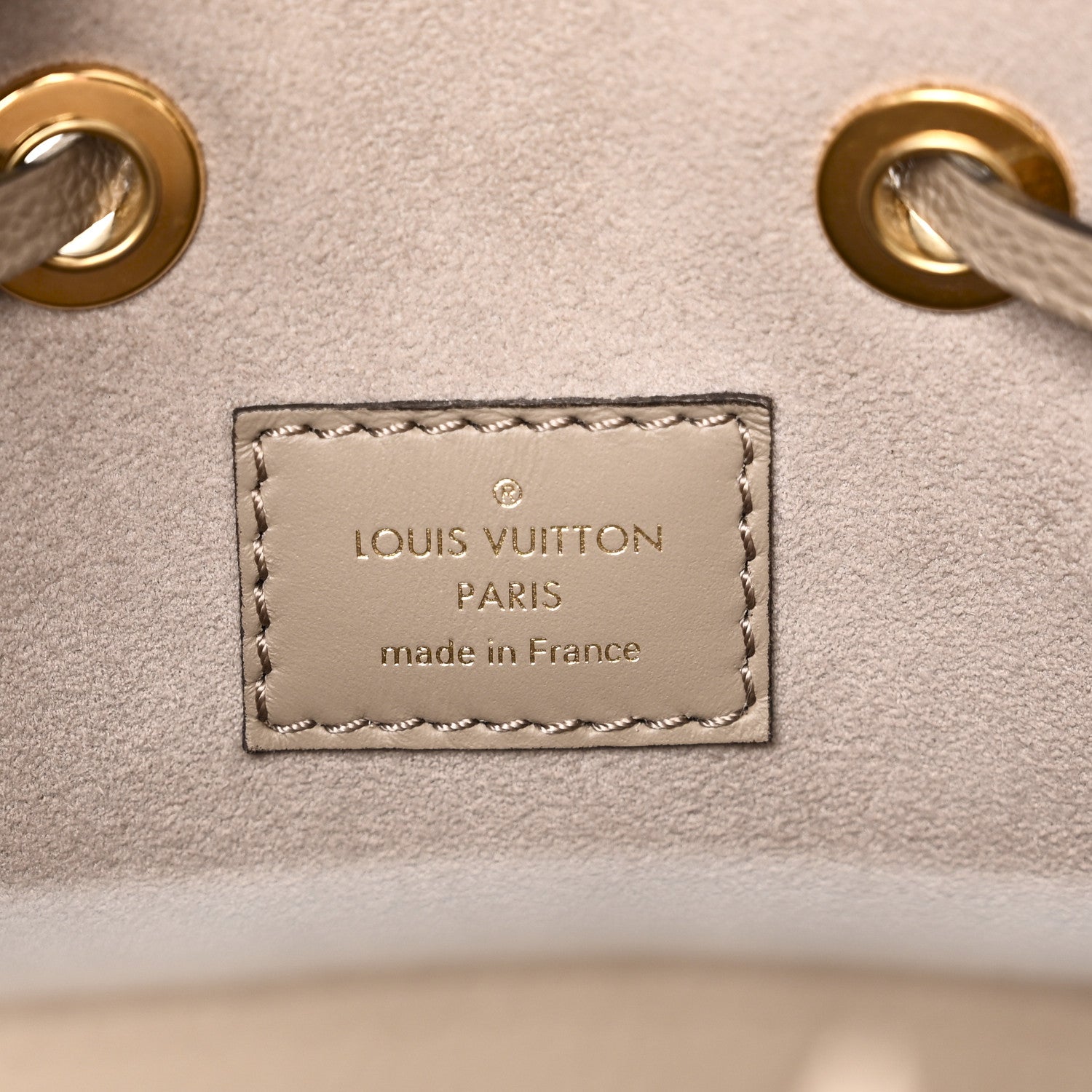 Louis Vuitton Empreinte Monogram Giant Neonoe MM Tourterelle Creme 7 of 11