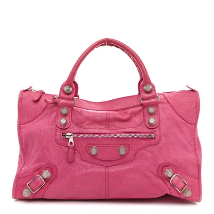Balenciaga Agneau Giant 21 Silver Hardware Work Cyclamen Fucsia 1 of 14