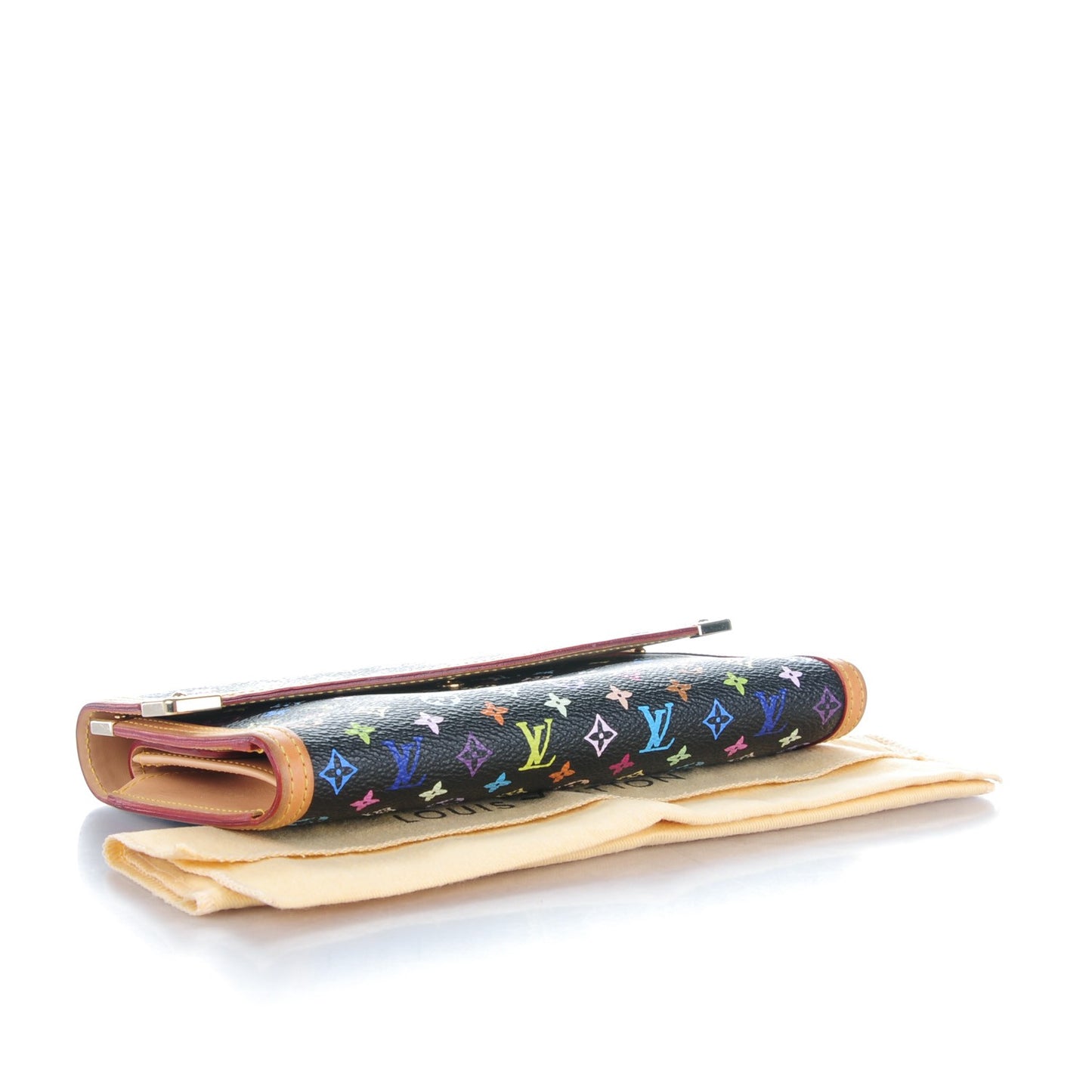 Monogram Multicolor Porte Tresor International Wallet Black