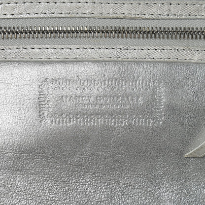 Nancy Gonzalez Crocodile Wallet On Chain White 8 of 9