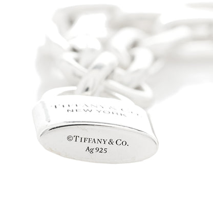 Tiffany Sterling Silver Pearl HardWear Lock Necklace 5 of 5