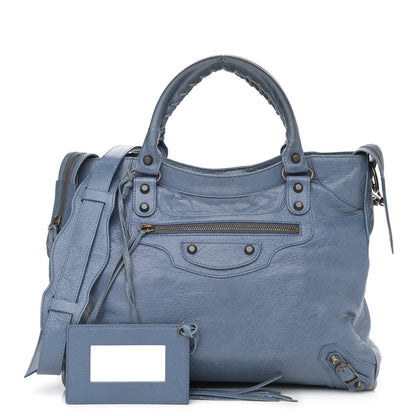 Balenciaga Agneau Classic Hardware Velo Bleu Persan 1 of 14