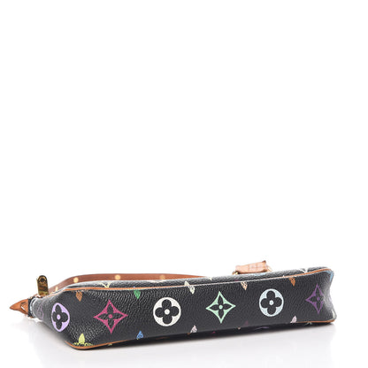 Louis Vuitton Monogram Multicolor Pochette Accessories Black 4 of 23