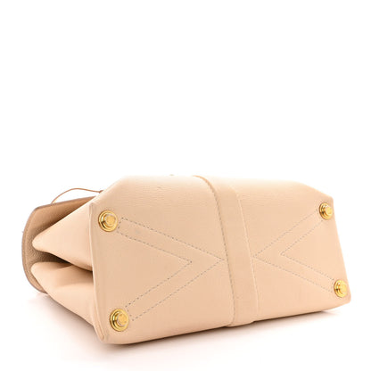 Louis Vuitton Grained Smooth Calfskin Rose Des Vents PM Creme 5 of 14
