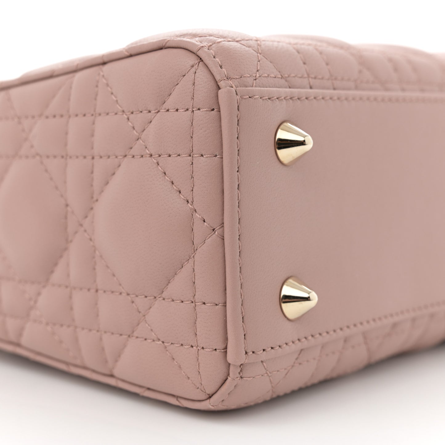 Lambskin Cannage Small My ABCDior Lady Dior Blush