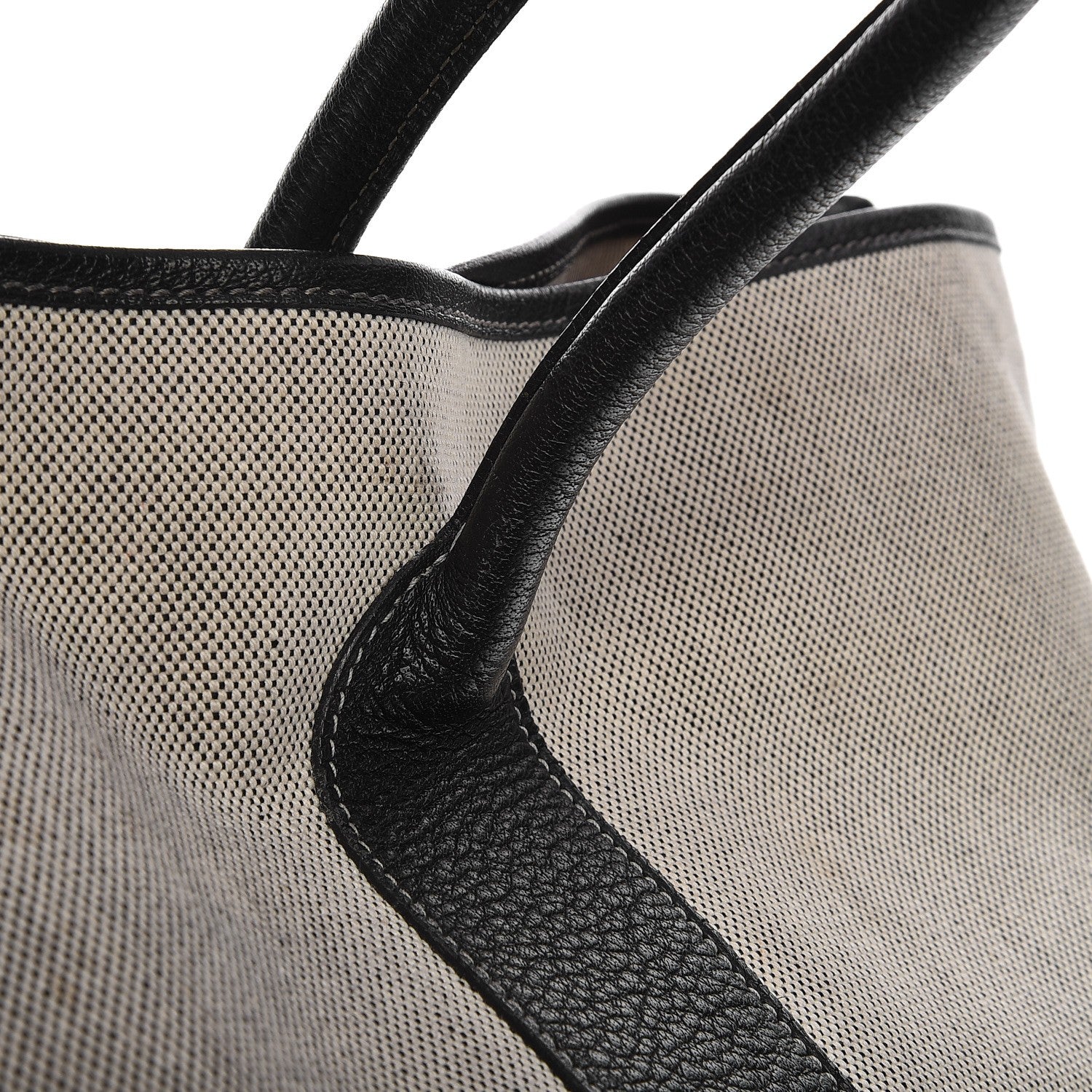 Hermes Toile Fjord Garden Party 49 GM Black 23 of 24