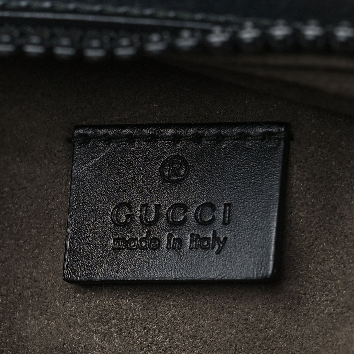 Gucci GG Supreme Monogram Blooms Medium Day Backpack Beige New Military Black 6 of 8