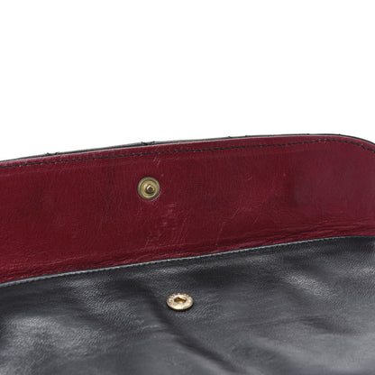 Chanel Lambskin Quilted Flap Wallet Black 5 of 5