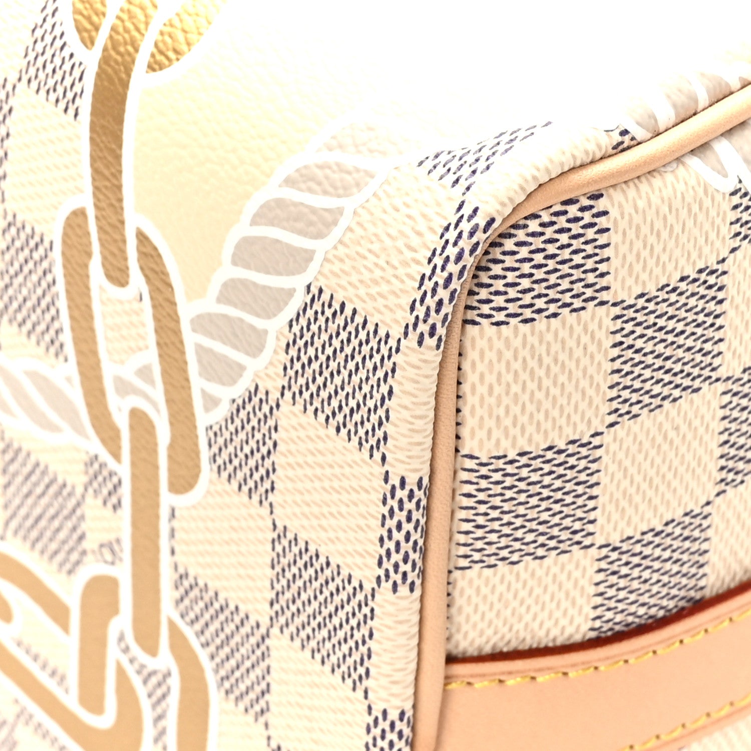 Louis Vuitton Damier Azur Nautical Speedy Bandouliere 25 9 of 11
