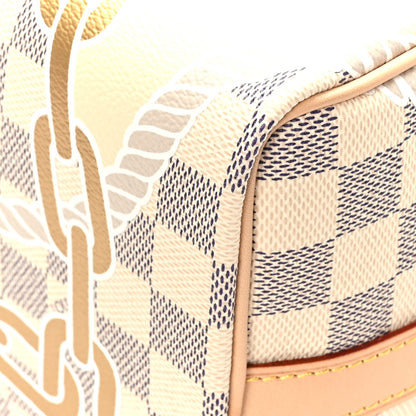 Louis Vuitton Damier Azur Nautical Speedy Bandouliere 25 9 of 11