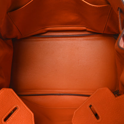 Hermes Togo Birkin 35 Orange 5 of 12