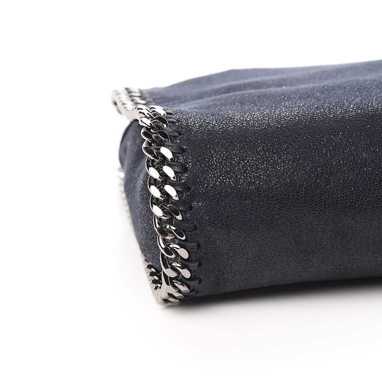 Shaggy Deer Mini Falabella Fold Over Navy
