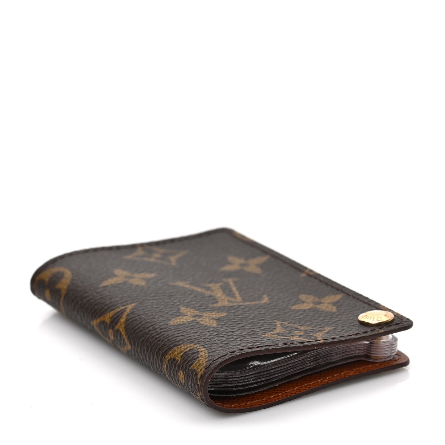 Monogram Credit Card Photo Holder