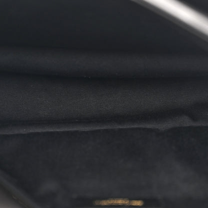 Saint Laurent Lambskin Matelasse Monogram Medium Niki Chain Satchel Black 5 of 11