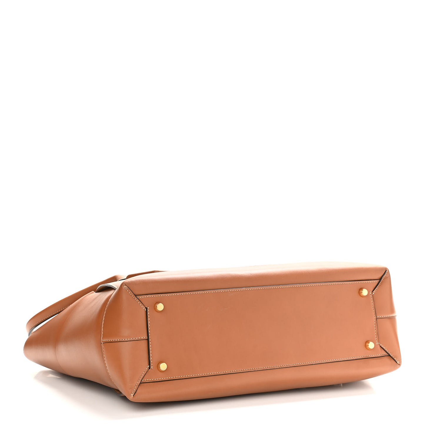 French Calfskin Maxi Intrecciato Large Arco Wood