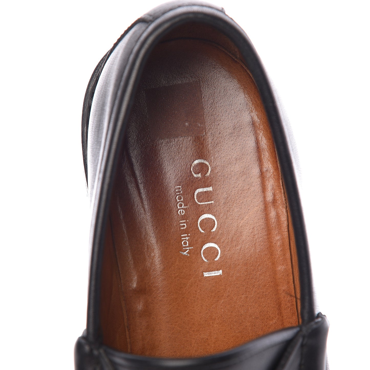 Laredo Calf Horsebit Lug Sole Loafers 6.5 Black