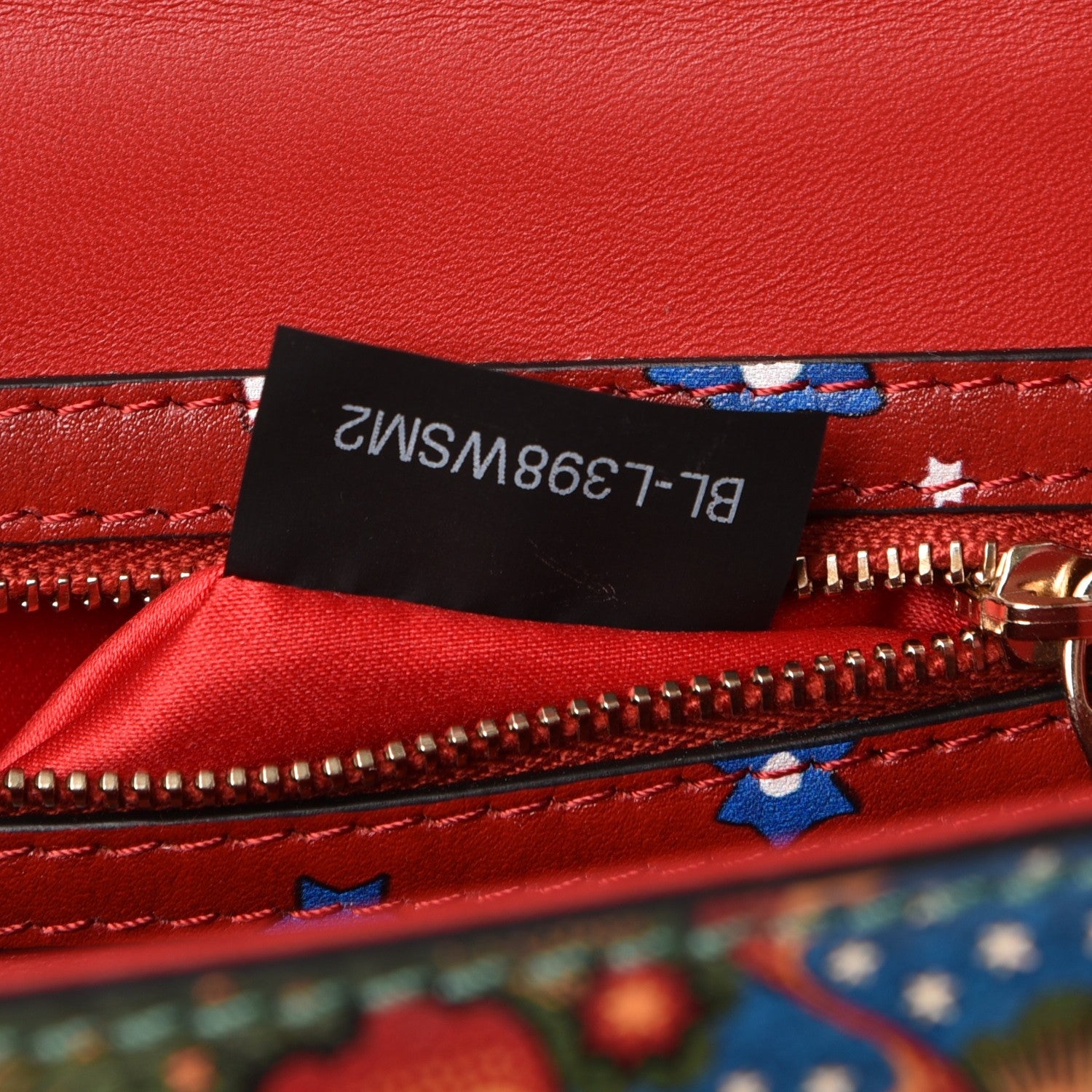 Valentino Garavani Vitello Enchanted Wonderland Medium Glam Lock Rockstud Flap Multicolor 8 of 8