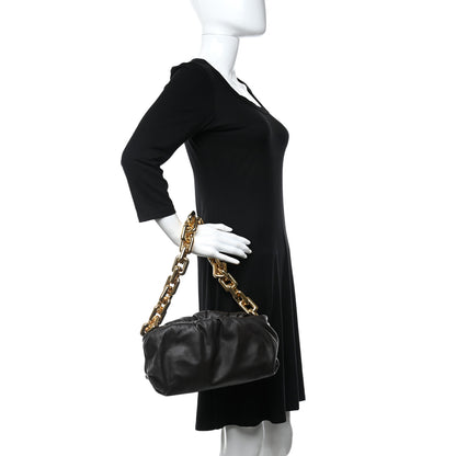 Bottega Veneta Calfskin The Pouch Chain Fondant 2 of 10