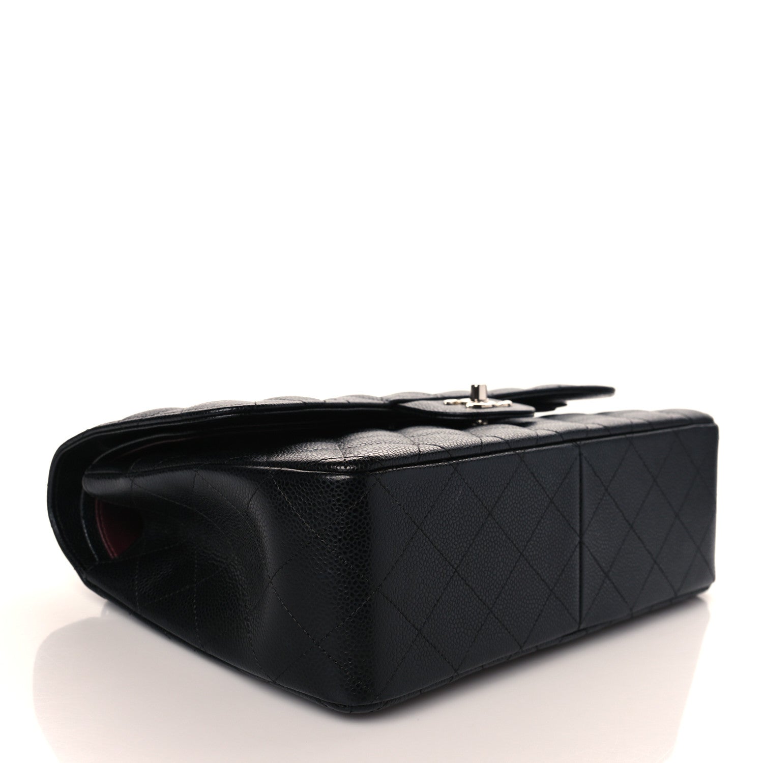 Chanel Caviar Quilted Jumbo Double Flap Black 4 of 10