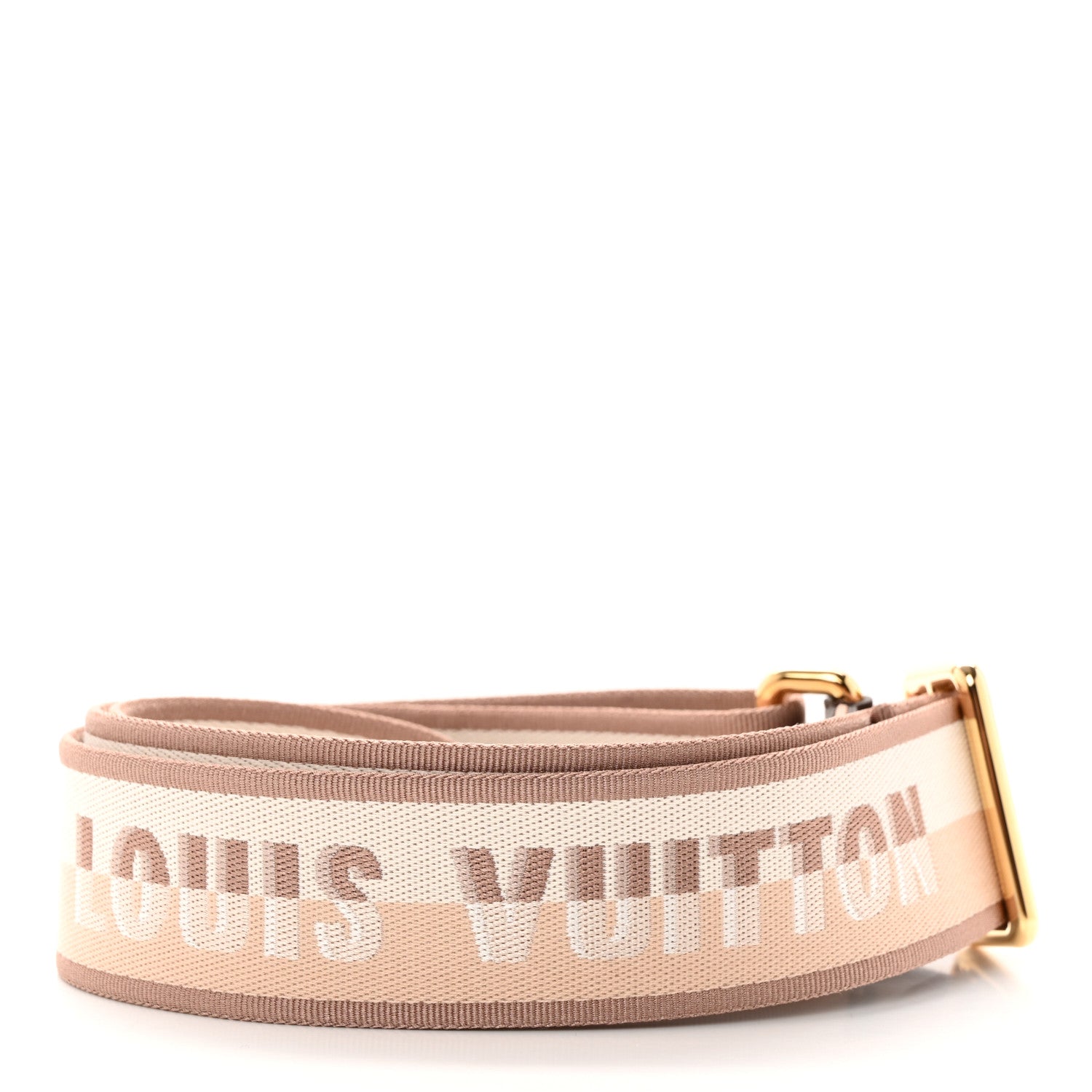 Louis Vuitton Jacquard Speedy Bandouliere 20 Shoulder Strap Beige Brown 2 of 4