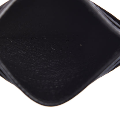 Gucci Calfskin Matelasse GG Marmont Card Holder Black 5 of 9
