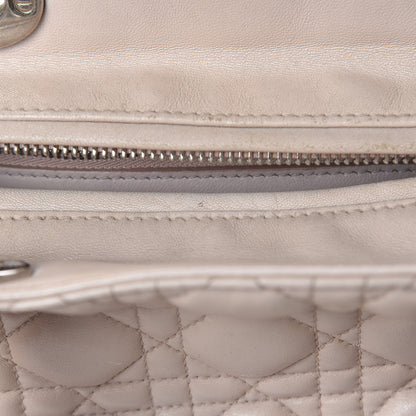 Christian Dior Lambskin Cannage Medium Lady Dior Light Pink 10 of 32