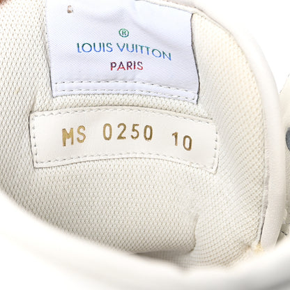 Louis Vuitton Calfskin Monogram Rivoli High Top Sneakers 10 White 9 of 9