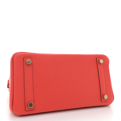 Hermes Togo Birkin 25 Capucine 4 of 11