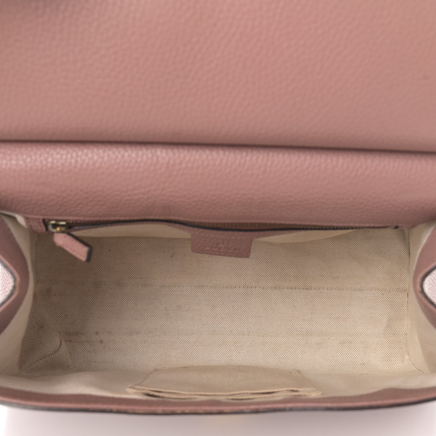 Gucci Calfskin Small GG Marmont Top Handle Bag Rosy Phard 5 of 24