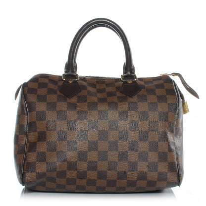 Louis Vuitton Damier Ebene Speedy 25 1 of 7